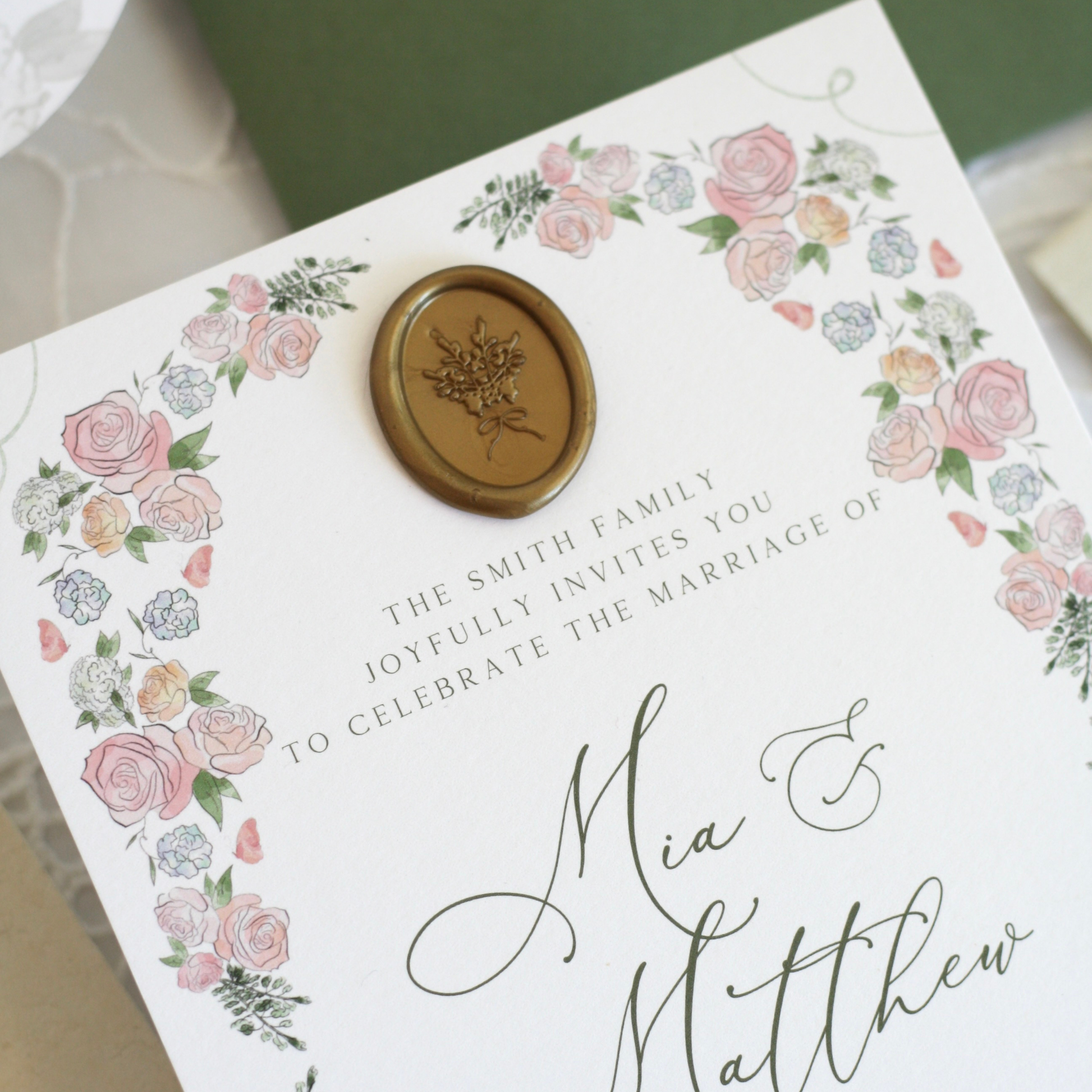 Custom Watercolor Floral Illustration (Digital Delivery)