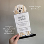 Custom Illustrated Pet Bar Menu