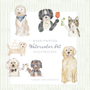 Custom Watercolor Pet Illustration (Digital Delivery)